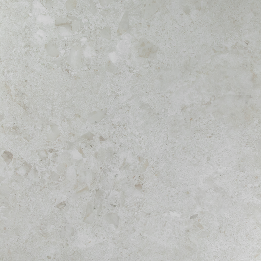 POSITANO TERRAZZO WHITE MATTE INTERNAL TILE 600×600