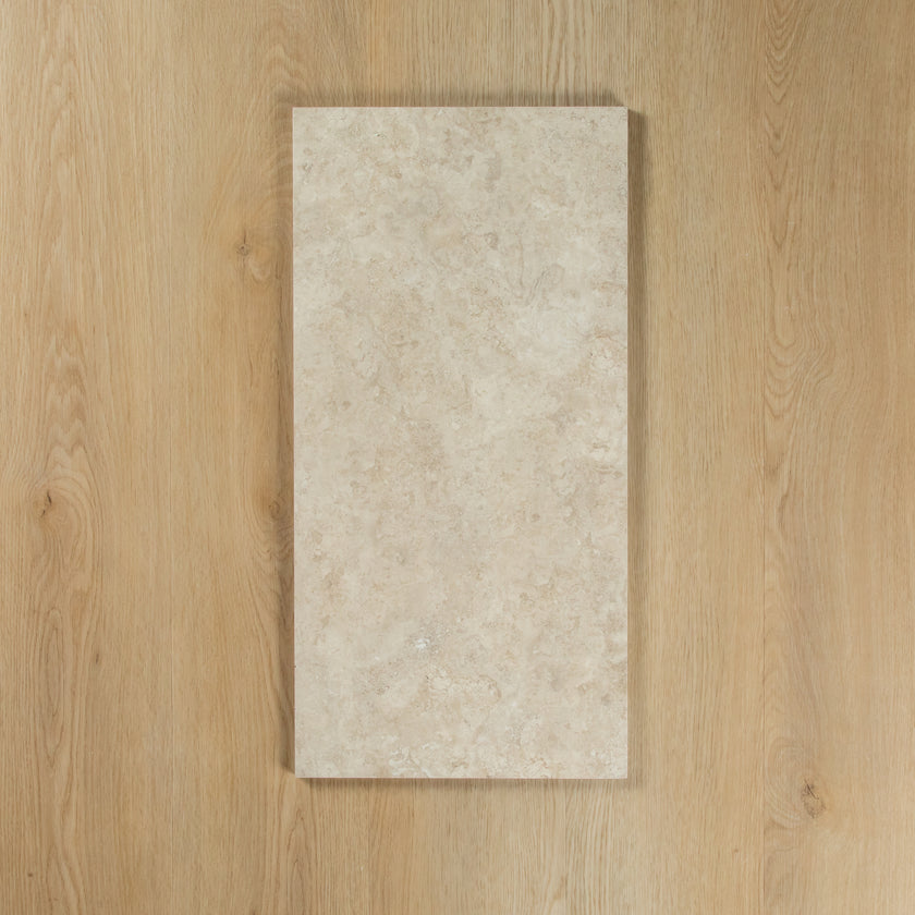 TRAVERTINO STONE IVORY MATTE INTERNAL TILE 300×600