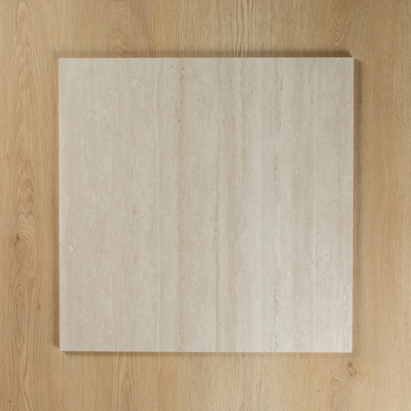 TRAVERTINO CARVING LUCE IN OUT P2 P4 MATTE TILE 600X600