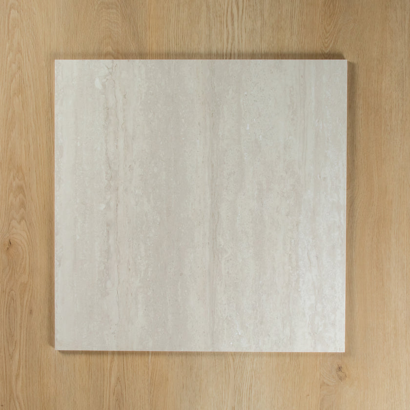 TRAVERTINO CARVING SOLE IN OUT P2 P4 MATTE TILES 600X600