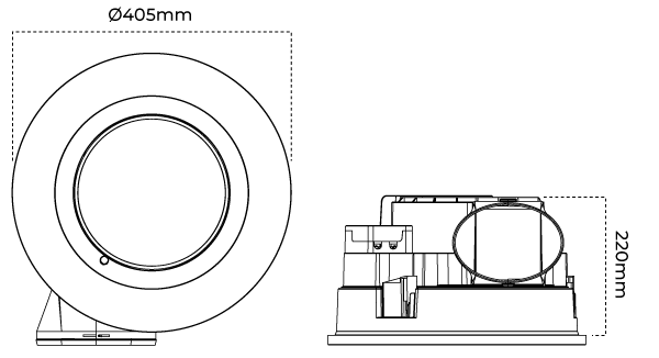 ATOM VENUS BATHROOM HEATER AND EXTRACTION FAN