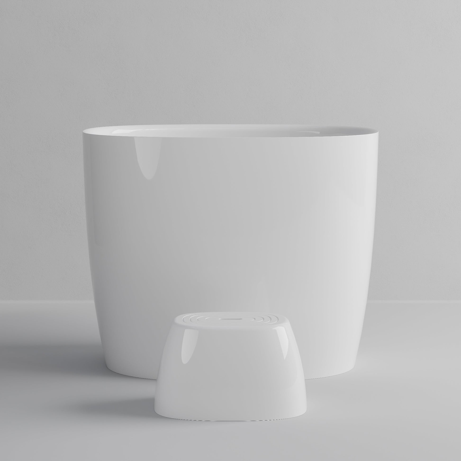 YASU SOAKING BATH GLOSS WHITE