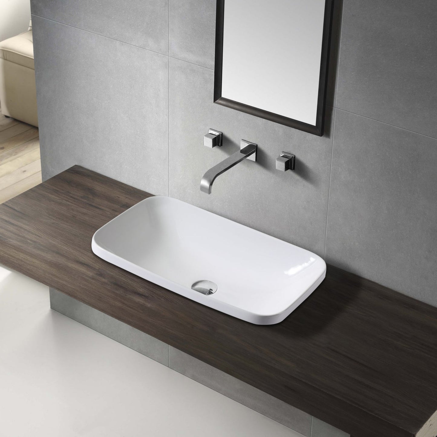 ZENMO MILAN SEMI-INSET BASIN