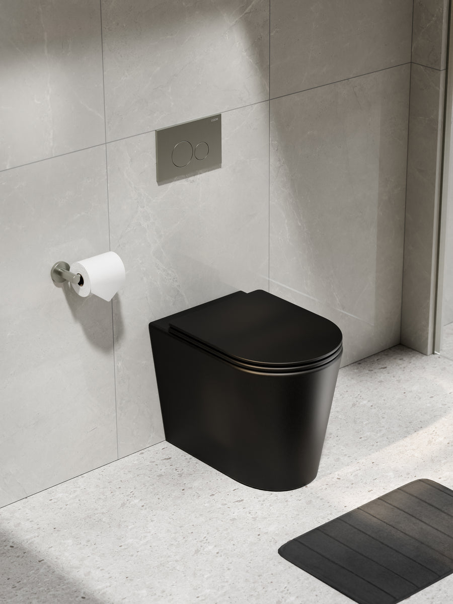 CODE PURE TYPHOON INWALL TOILET SUITE | BRUSHED NICKEL BUTTON