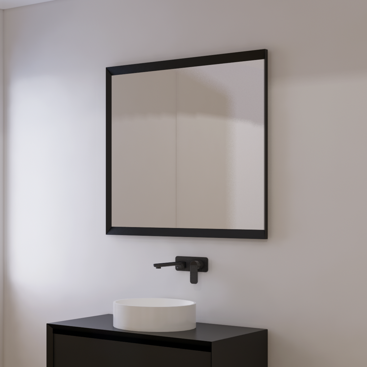Bathroom Framed Mirrors