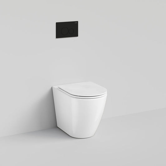 CODE FLOW TYPHOON INWALL TOILET SUITE | MATTE BLACK BUTTON
