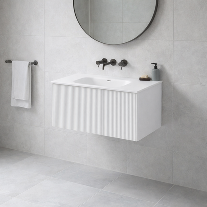 LINEARE 1000 PILLAR SINGLE DRAW VANITY RANGE