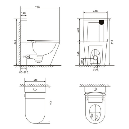 ZENMO IQ SMART TOILET SUITE