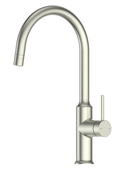 CODE NATURE GOOSENECK KITCHEN SINK MIXER
