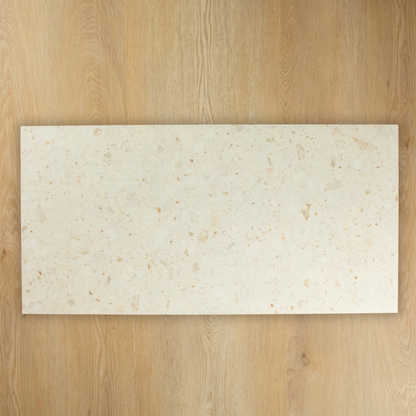 CLASSICO TERRAZZO STONE MARSHMALLOW IN OUT P2 P4 TILE 600X1200