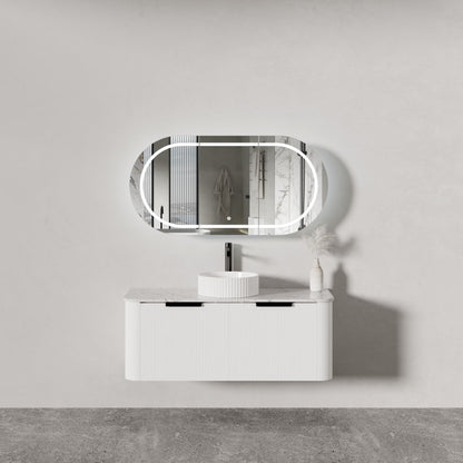 ZENMO PIAZA 1200 VANITY w/STONE TOP