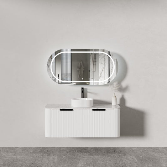 ZENMO PIAZA 1200 VANITY w/STONE TOP