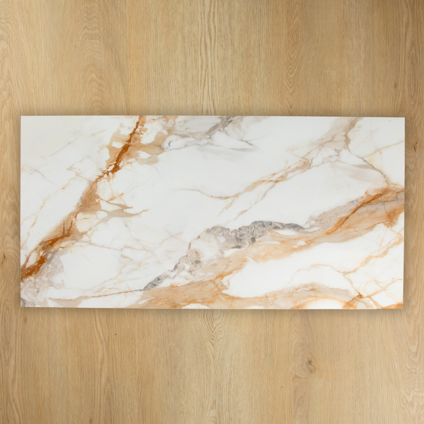 GOLD CALACATTA ROMA POLISHED INTERNAL TILE 600×1200
