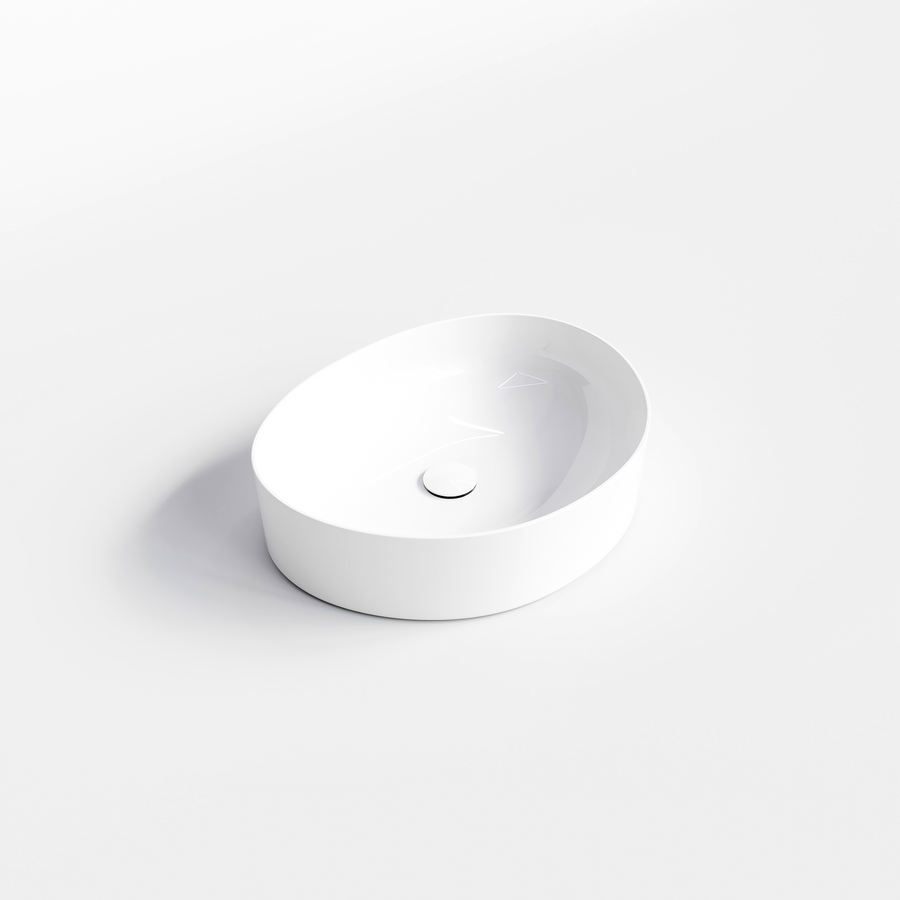 CODE PURE LAGO ASYMMETRICAL CERAMIC BASIN