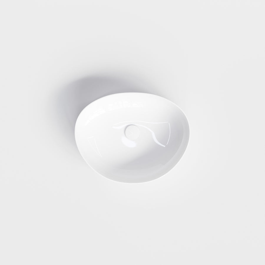 CODE PURE LAGO ASYMMETRICAL CERAMIC BASIN