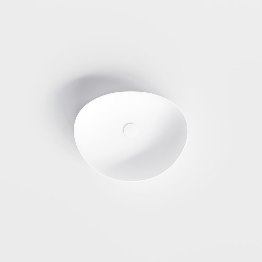 CODE PURE LAGO ASYMMETRICAL CERAMIC BASIN