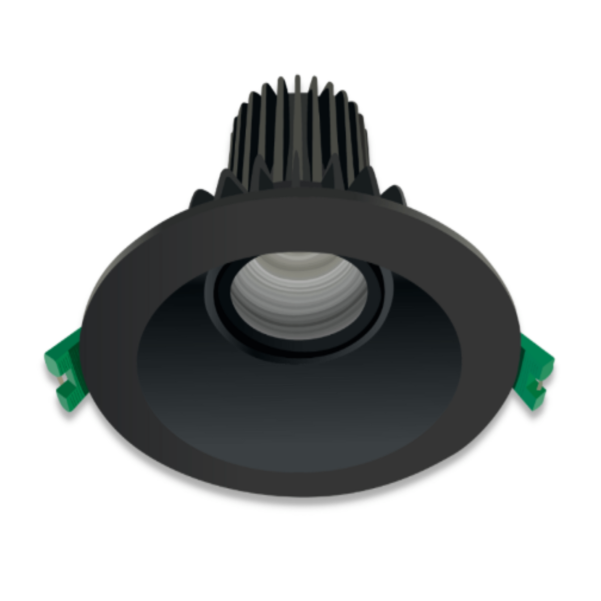 ADJUSTABLE DEEP SET DIMMABLE DOWNLIGHT BLACK