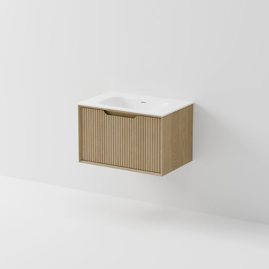 ARIA 750 WALL HUNG VANITY | INSET BASIN
