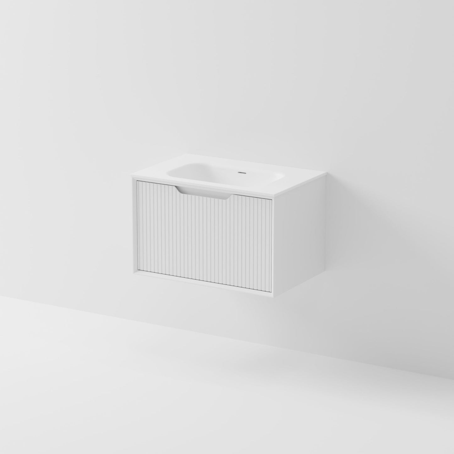 ARIA 750 WALL HUNG VANITY | INSET BASIN