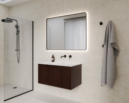 ARIA 900 WALL HUNG VANITY | INSET BASIN