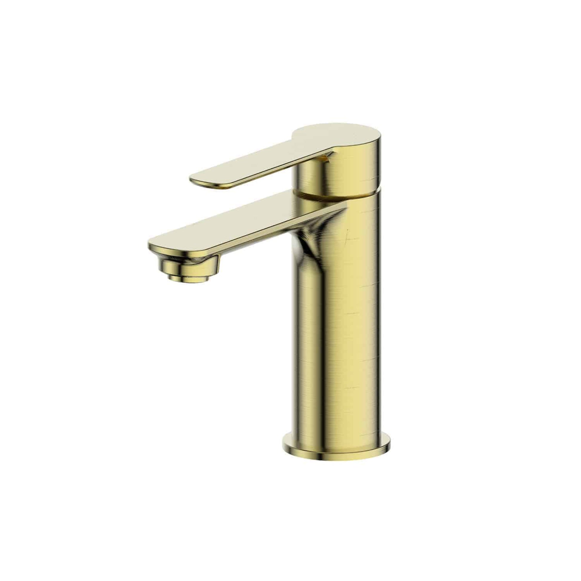 ASTRO II BASIN MIXER BRUSHED BRASS