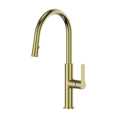 ASTRO II PULL-DOWN SINK MIXER BRUSHED BRASS