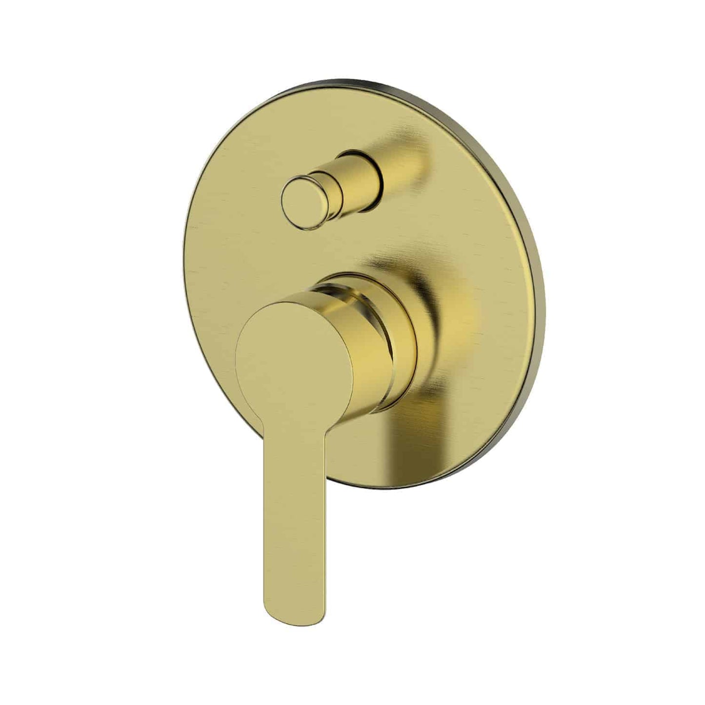 ASTRO II SHOWER/BATH DIVERTER MIXER BRUSHED BRASS
