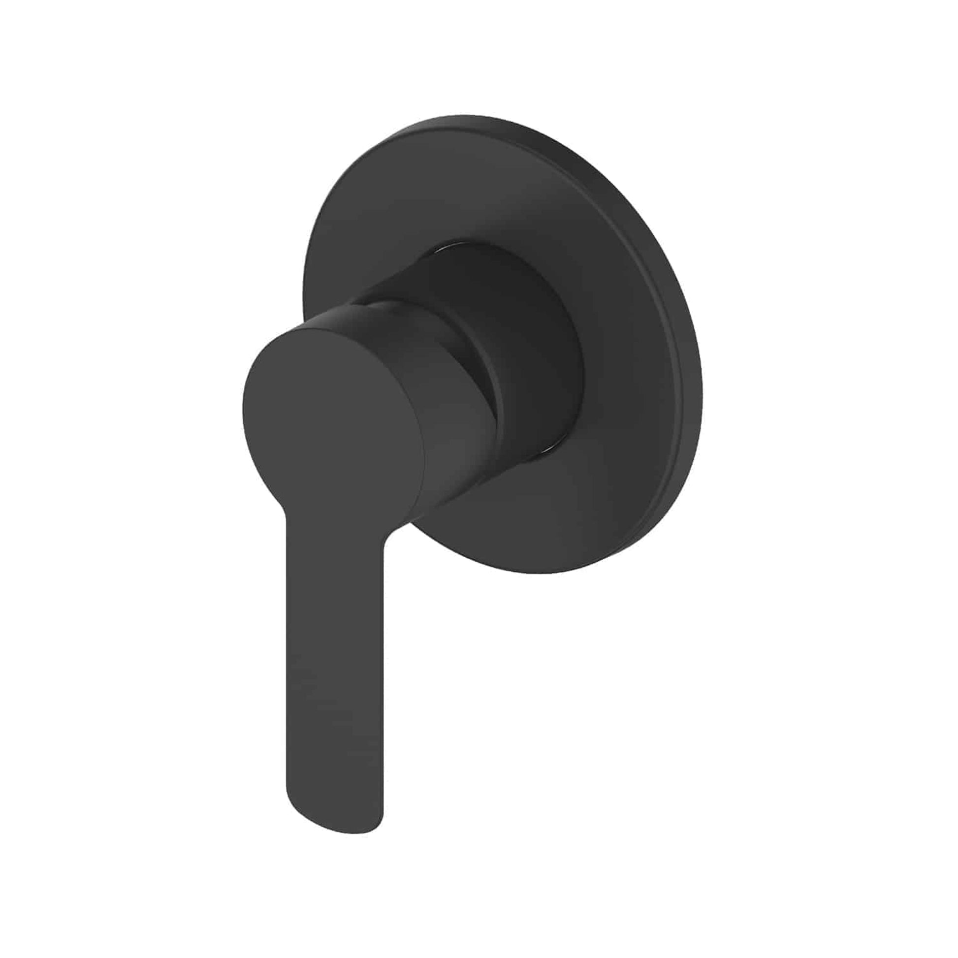  ASTRO II SHOWER MIXER - ROUND MATTE BLACK