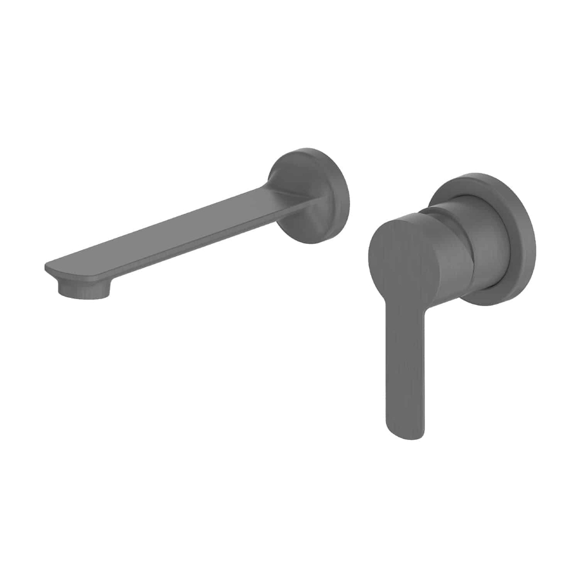 ASTRO II WALL BASIN MIXER GUNMETAL