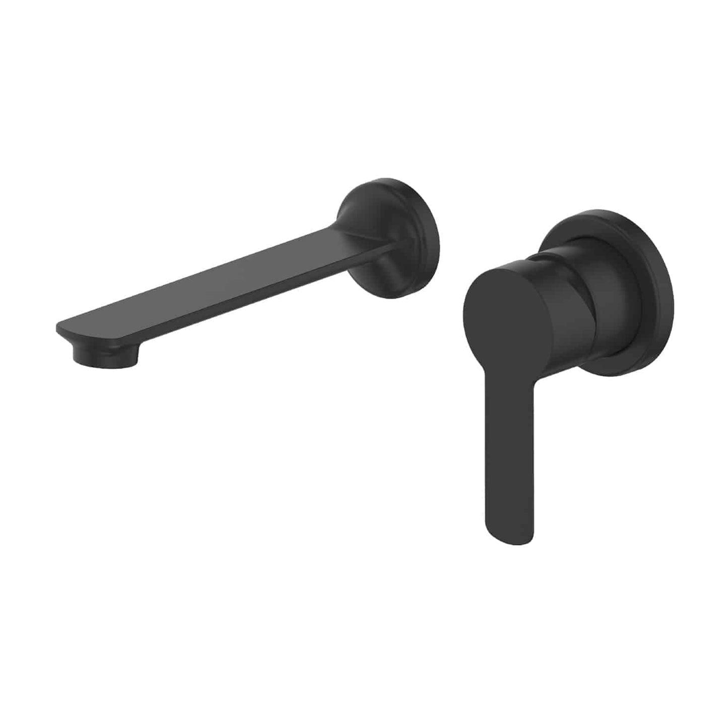 ASTRO II WALL BASIN MIXER MATTE BLACK