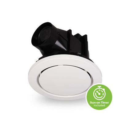 ATOM AZZURE WHITE ROUND EXTRACTION FAN