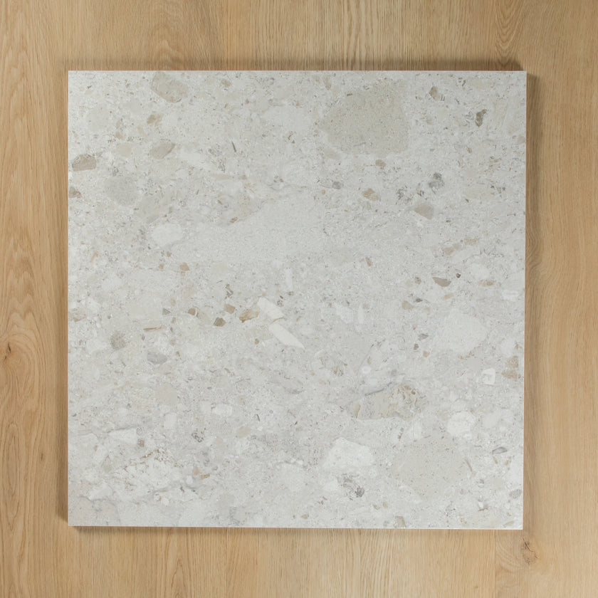 AMALFI COAST WHITE MATTE TILE 600×600