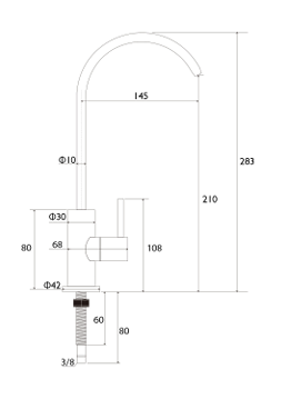 CODE ASPEN FILTER TAP - 7 COLOURS