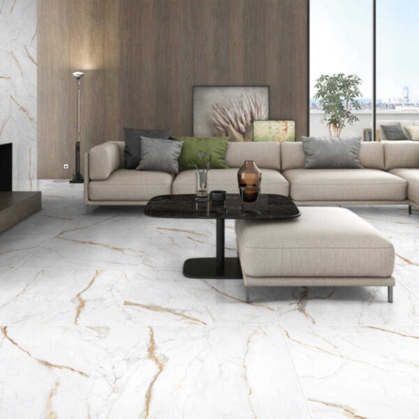 BIANCO GOLD MATT INTERNAL TILES 600×600