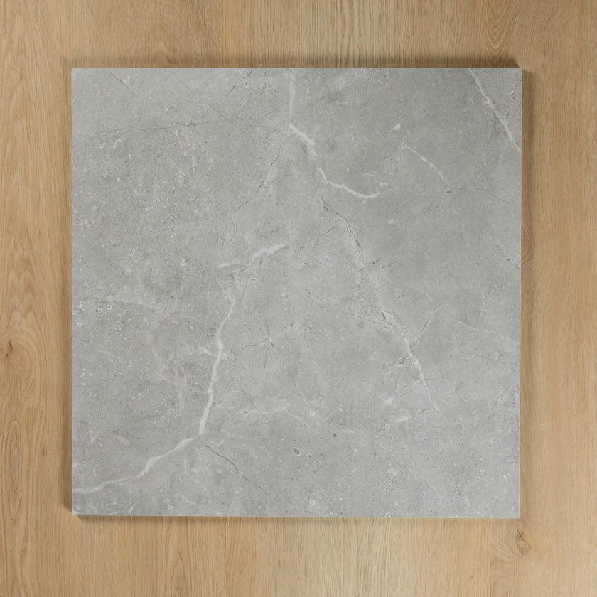 DELUXE BORA GREY INTERNAL LAPPATO TILE 600×600