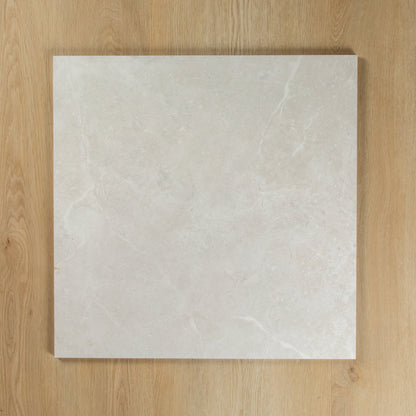 DELUXE BORA WHITE LAPPATO TILE 600×600