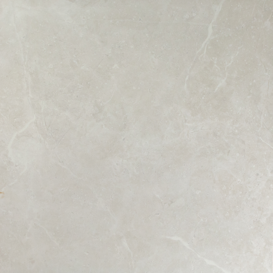 DELUXE BORA WHITE POLISHED TILE 600×600
