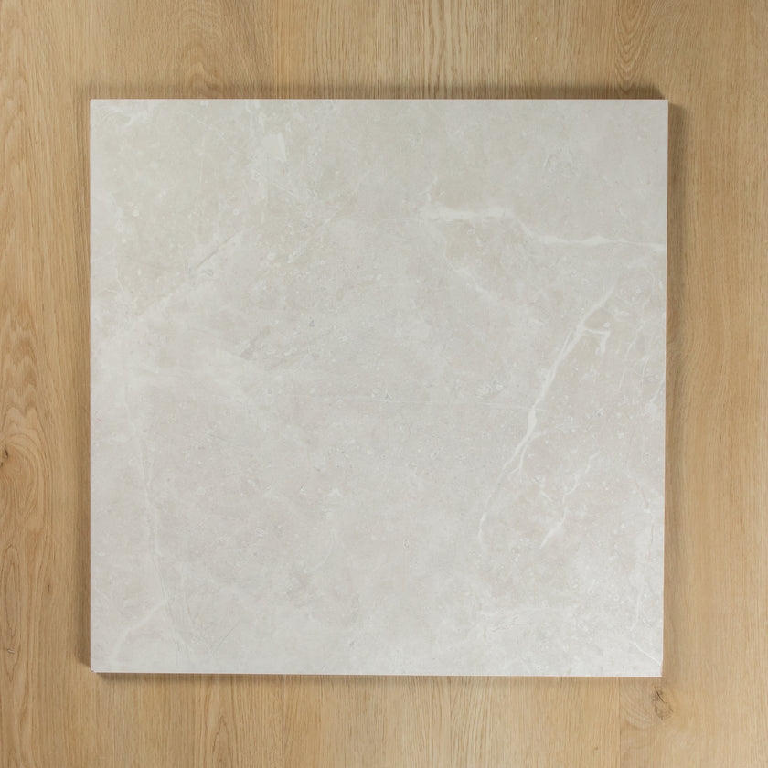 DELUXE BORA WHITE LAPPATO TILE 600×600