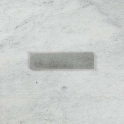 BOUTIQUE SUBWAY ASH GLOSS RIPPLE TILE 75×300