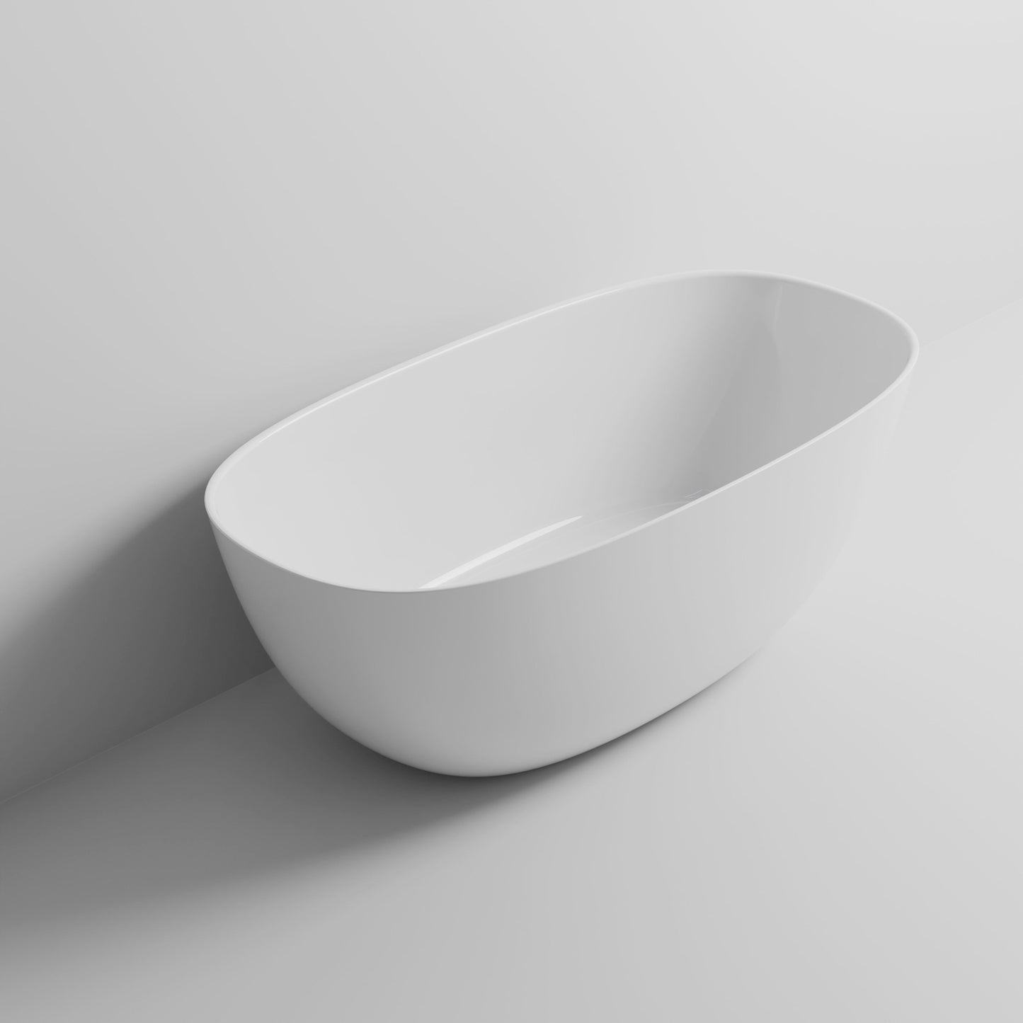 CERVO SLIM SOLID SURFACE FREE STANDING BATH 1500