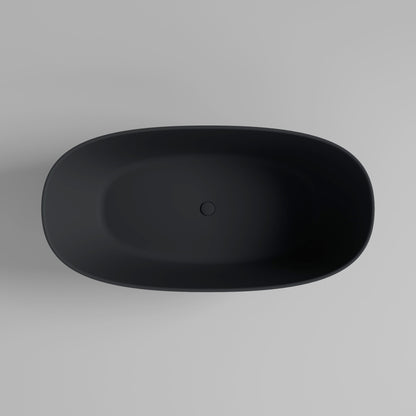 CERVO SLIM SOLID SURFACE FREE STANDING BATH 1600 