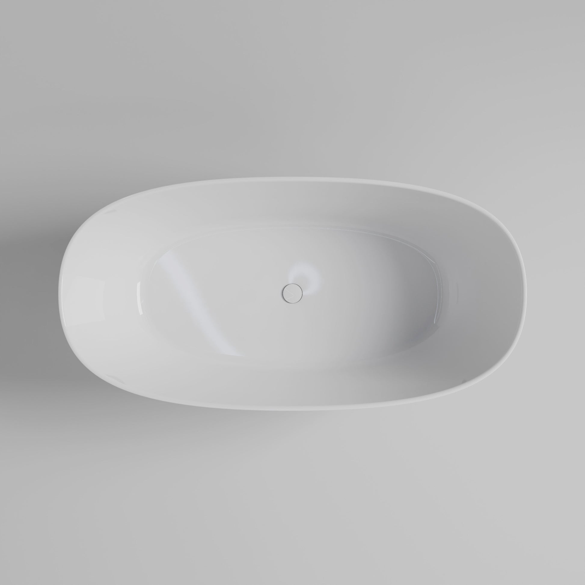 CERVO SLIM SOLID SURFACE FREE STANDING BATH 1600 
