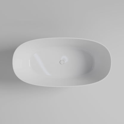 CERVO SLIM SOLID SURFACE FREE STANDING BATH 1600 