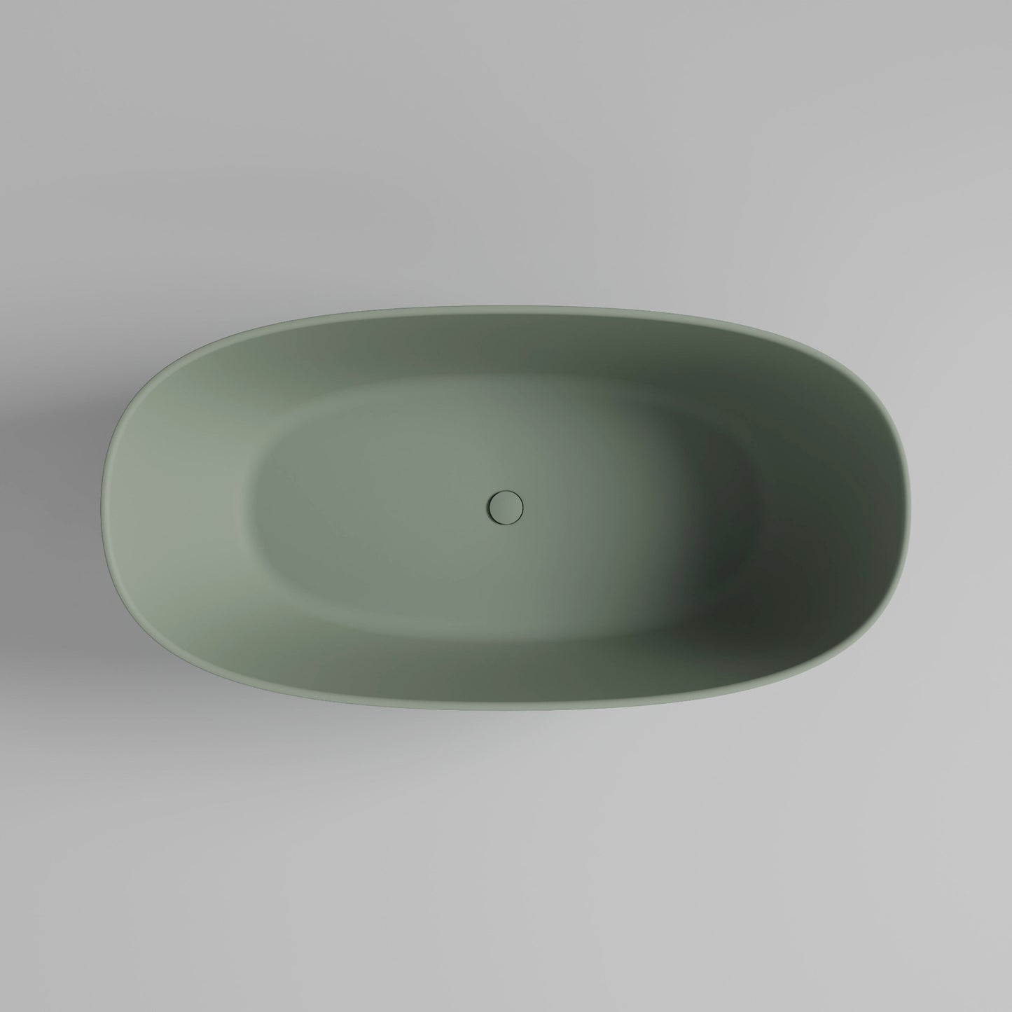 CERVO SLIM SOLID SURFACE FREE STANDING BATH 1600 