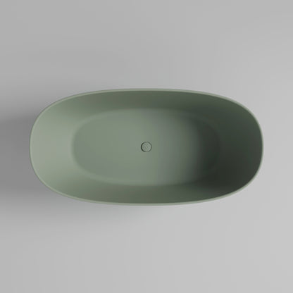 CERVO SLIM SOLID SURFACE FREE STANDING BATH 1600 