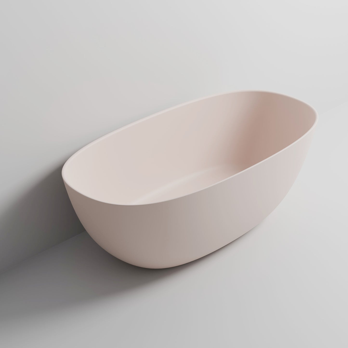 CERVO SLIM SOLID SURFACE FREE STANDING BATH 1600 