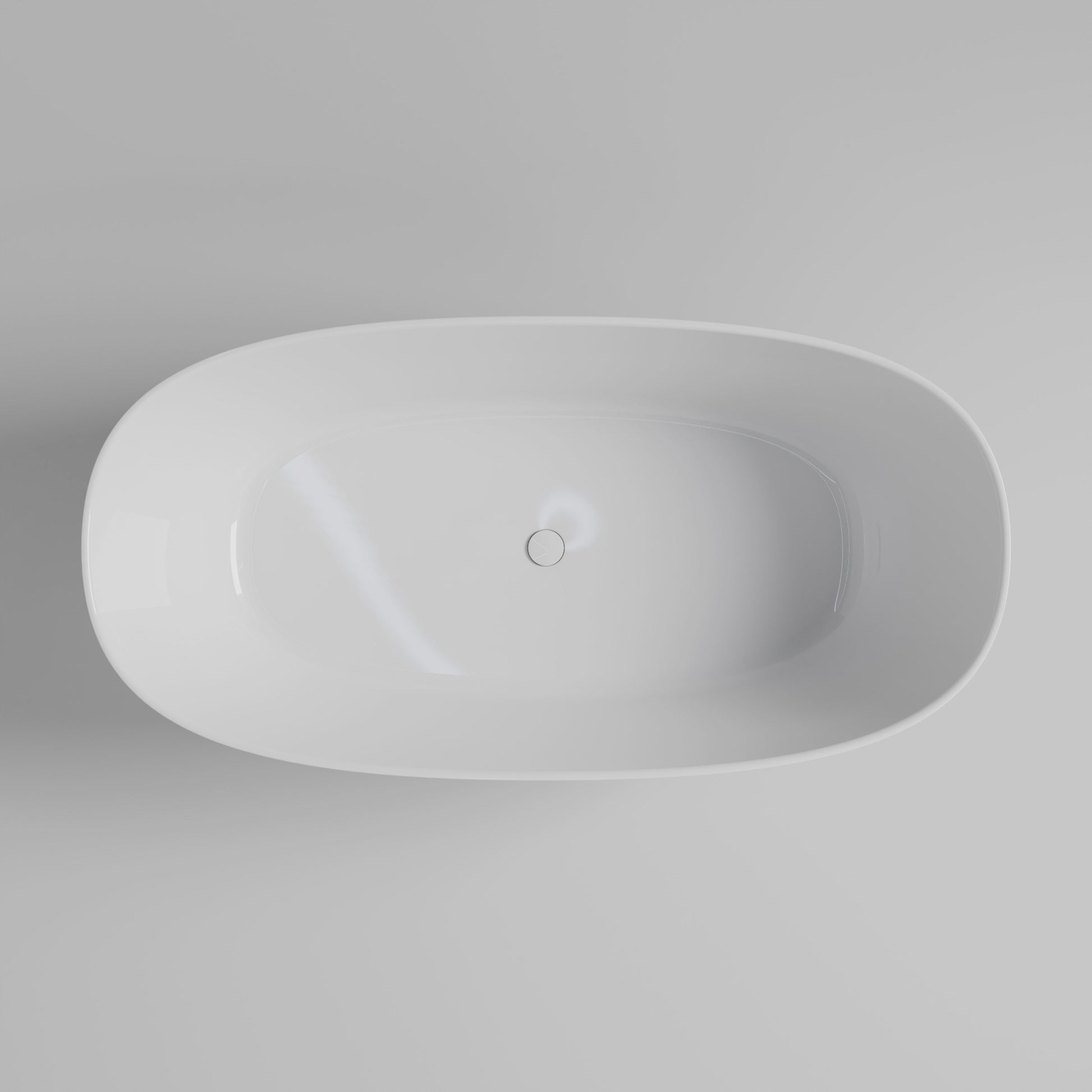 CERVO SLIM SOLID SURFACE FREE STANDING BATH 1700