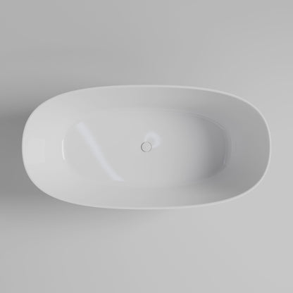 CERVO SLIM SOLID SURFACE FREE STANDING BATH 1700