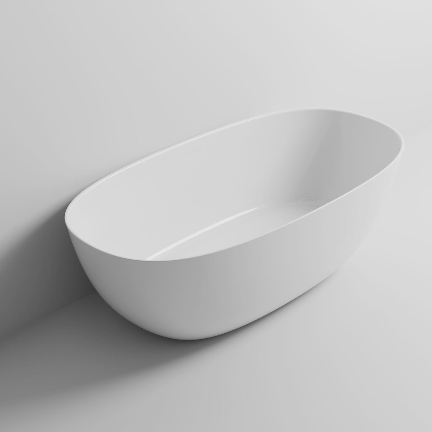 CERVO SLIM SOLID SURFACE FREE STANDING BATH 1700