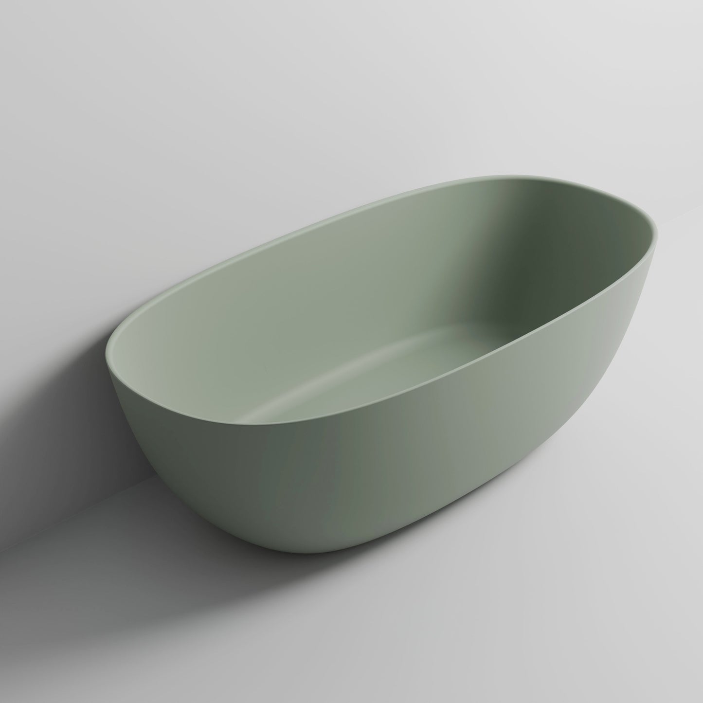 CERVO SLIM SOLID SURFACE FREE STANDING BATH 1700